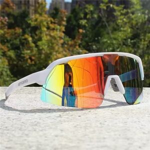 Giro White Sunglasses with Colorful Lenses